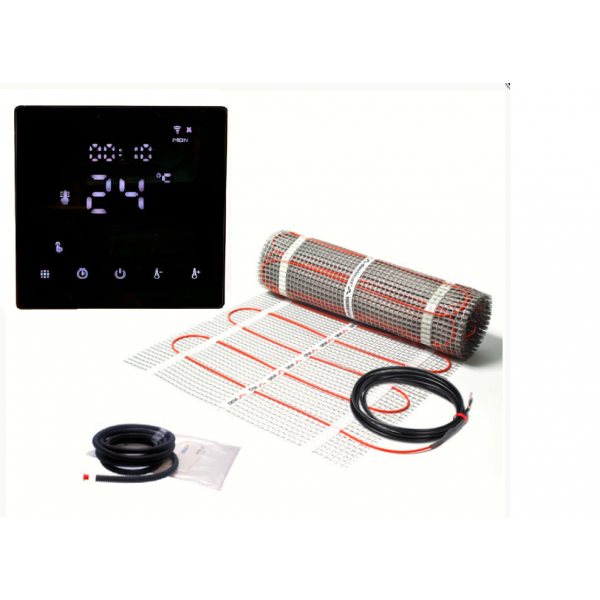 Elektrinis šildymo kilimėlis DEVIcomfort 150T + termostatas Sensus BL1